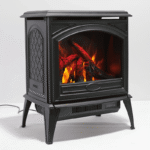 Amantii E-50 Cast Iron Freestand Electric Fireplace