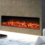 Regency Onyx 75" Built-in 3 Sided Electric Fireplace (EX190) - Image 2