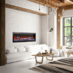 Amantii SYM-50 BESPOKE Electric Fireplace – 50″ Full Frame Viewing Area,  Design Integrity, Quality Craftsmanship & Highest Attention to Detail - Image 2