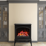 Amantii E-50 Cast Iron Freestand Electric Fireplace - Image 2