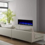 SimpliFire Scion Clean Face Linear 55" Electric Fireplace ( SF-SC55-BK) - Image 7