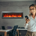 Amantii SYM-50 BESPOKE Electric Fireplace – 50″ Full Frame Viewing Area,  Design Integrity, Quality Craftsmanship & Highest Attention to Detail - Image 3