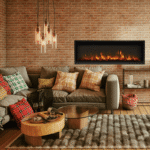 Amantii Symmetry Xtraslim-50 – 3.0 Smart WiFi – Extra Slim Electric Fireplace - Image 4
