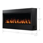 Dimplex 66" Opti-myst Linear Electric Fireplace- with adjustable full-color flame (136793) - Image 6