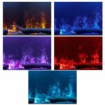 Dimplex 46" Opti-Myst Linear Electric Fireplace - with adjustable full-color flame (136786) - Image 3