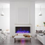 Amantii 50" TRU-VIEW-XL DEEP - 3 Sided Electric Fireplace - Image 3