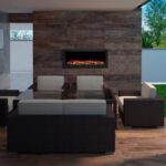 SimpliFire Forum 43" Outdoor Electric Fireplace (SF-OD43)