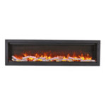 Amantii SYM-50 BESPOKE Electric Fireplace – 50″ Full Frame Viewing Area,  Design Integrity, Quality Craftsmanship & Highest Attention to Detail