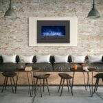 Amantii 26" Linear Electric Fireplace with a 32 x 23 Steel Surround - Image 3