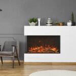 Amantii 40-TRV-XT-XL Smart Indoor-Outdoor 3-Sided Fireplace - Image 3