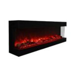 Amantii 72" TRU-VIEW-XL DEEP - 3 Sided Electric Fireplace