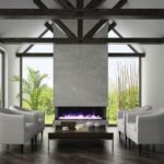 Amantii 72" TRU-VIEW-XL DEEP - 3 Sided Electric Fireplace - Image 4