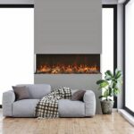 Amantii 72" TRU-VIEW-XL XT - 3 Sided Electric Fireplace - Image 3