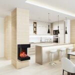 Amantii Cube-2025WM - 3 Sided Electric Fireplace - Image 4