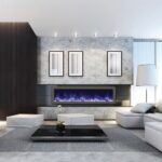 Amantii Panorama 60" Slim Indoor or Outdoor Built-in Electric  Fireplace - Image 3