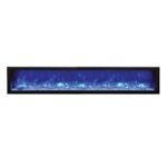 Amantii Panorama 88" Slim Indoor or Outdoor Built-in Electric Fireplace