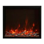 Amantii Traditional Lumina 48" Indoor Outdoor Smart Electric Fireplace