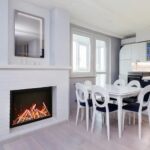 Amantii Traditional Lumina 48" Indoor Outdoor Smart Electric Fireplace - Image 3