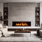 DaVinci GreenSmart Electric 59 Fireplaces with Holographic Flames - Image 6