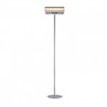 Dimplex Indoor/Outdoor Electric Infrared Heater, Permanent Location Floor Stand