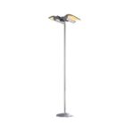 Dimplex Indoor/Outdoor Electric Infrared Heater, Permanent Location Floor Stand - Image 3