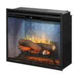 Dimplex Revillusion 24" Built-in Firebox, Weathered Concrete (RBF24DLXWC)