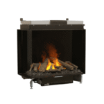 Dimplex e-MatriX 37" Two-Sided Built-in Water Vapor Electric Firebox, Left-facing - Image 4