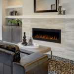 Modern Flames Challenger CEF-50B Flush Mount Electric Fireplace - Image 2