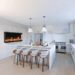 Napoleon NEFL74AB Astound 74 FlexMount Electric Fireplace - Image 11