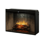 The Dimplex Revillusion 42" Built-in Weathered Concrete Electric Firebox - Image 2
