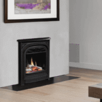 Valor PE2 Electric Fireplace – Slim Design with LCD Display and Customizable Features - Image 3