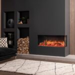 Regency Onyx 59" Built-in 3 Sided Electric Fireplace (EX150) - Image 4