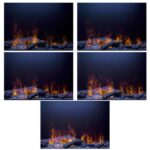 Dimplex 66" Opti-myst Linear Electric Fireplace- with adjustable full-color flame (136793) - Image 7