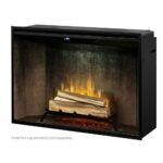 Dimplex Revillusion 42" Built-In Firebox,Weathered Concrete, with Glass Pane and Plug Kit (500002411) - Image 2