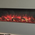 Regency Onyx 75" Built-in 3 Sided Electric Fireplace (EX190) - Image 6