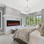 Amantii Symmetry Bespoke 88" linear built-in electric fireplace (SYM-88-BESPOKE) - Image 3
